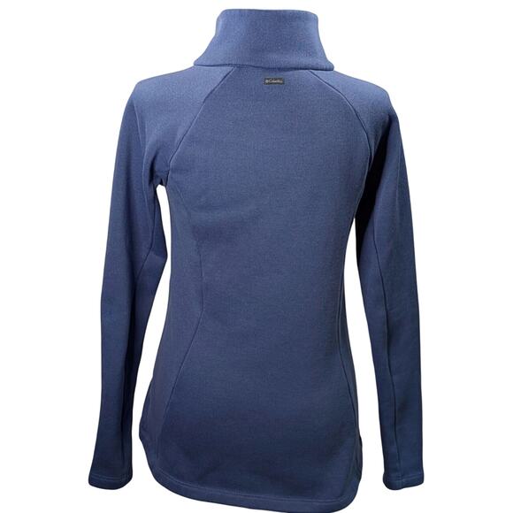 Columbia Ocean Blue Smooth Jacket Full Zip Outdoor Hiking Women's Size S - Picture 3 of 10